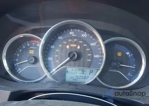 2016 Toyota Corolla Le z USA, uszkodzony, nr VIN 2T1BURHE8GC597741